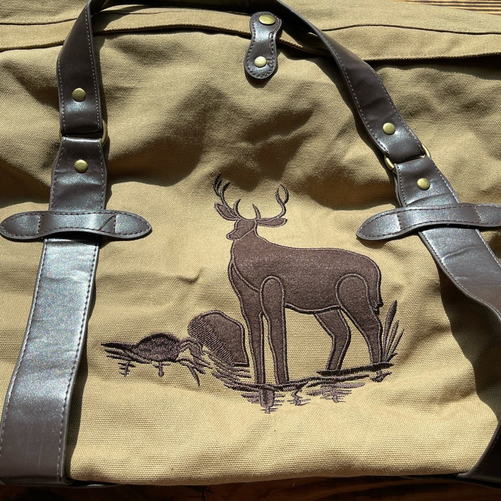 Deer Duffle Bag